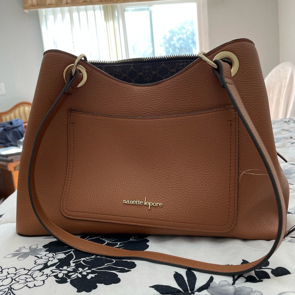 Brown Nanette Lepore purse